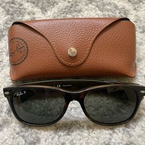 Authentic Ray Ban sunglasses New Wayfarer polarized